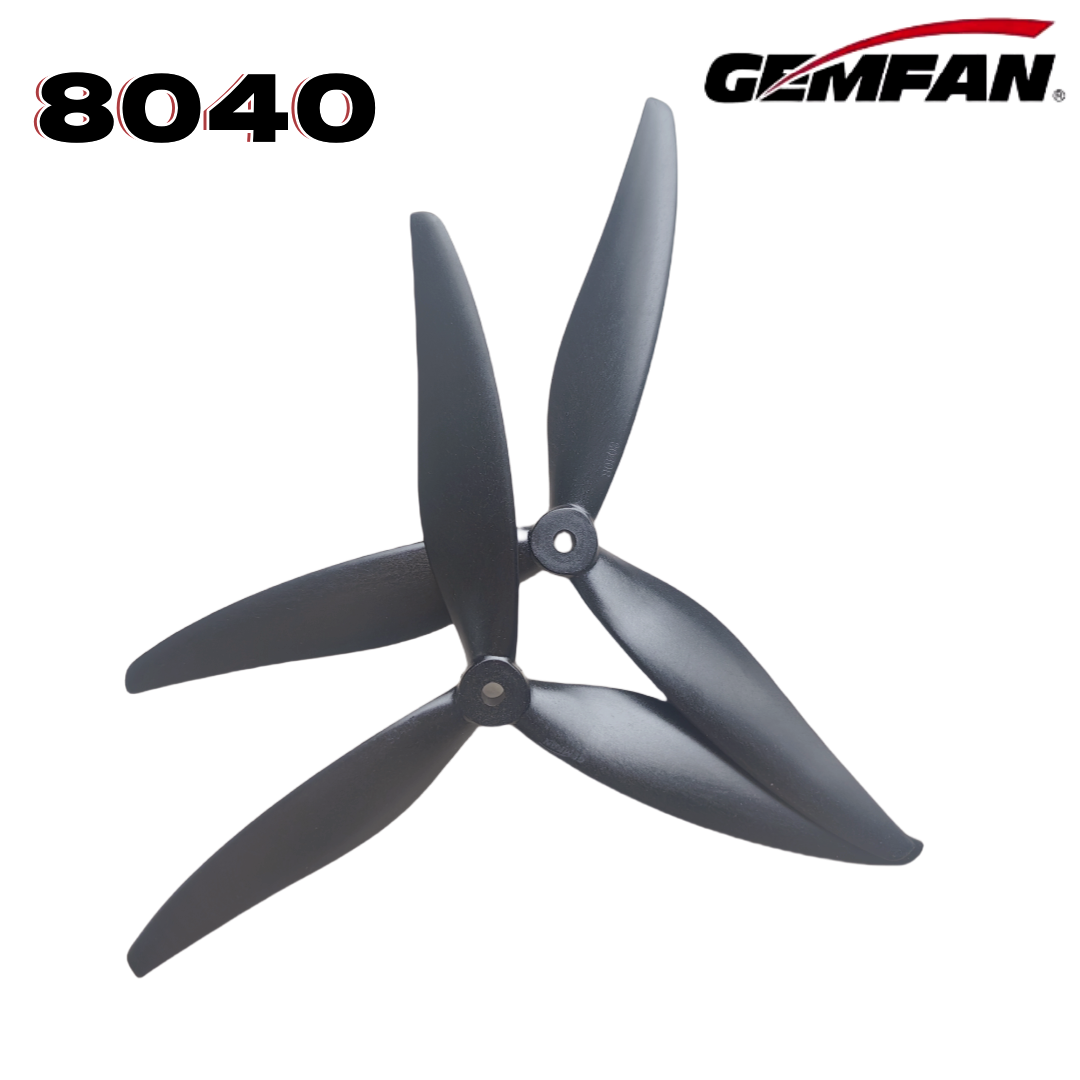 Plane Drone Rc - Gemfan 8040 8X4X3 3-blade 8-inch Propeller