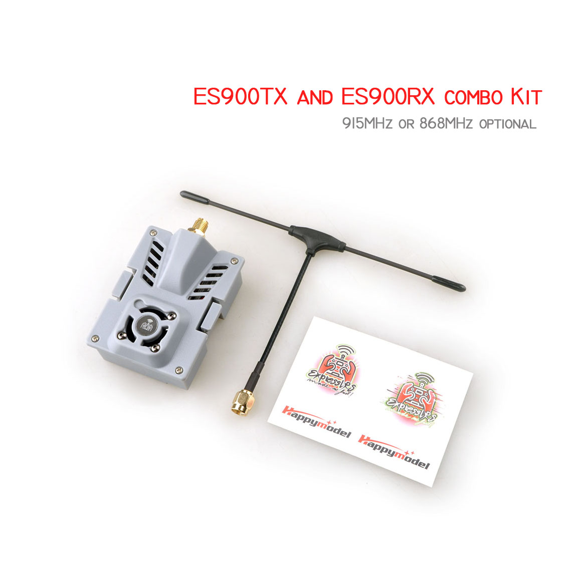 Drone Rc Controller And Receiver - Happymodel RC ELRS Micro ES900RX（Receiver）ES900TX（Module）Combo Kit