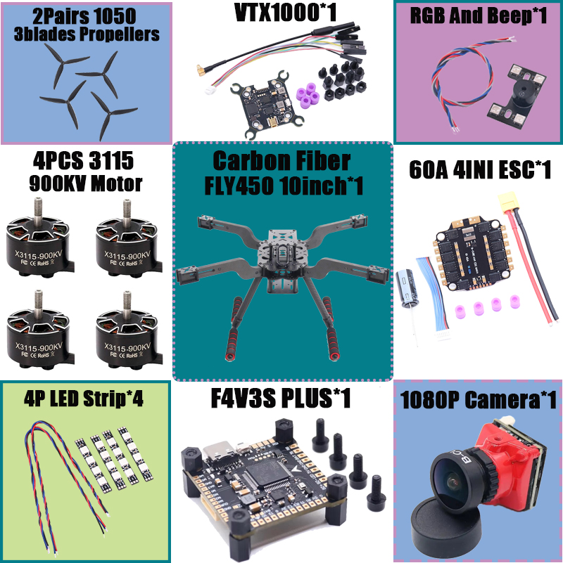 B-CUBE Open Source New Smart D - đánh giá và giá Heavy Lift Drone Frame