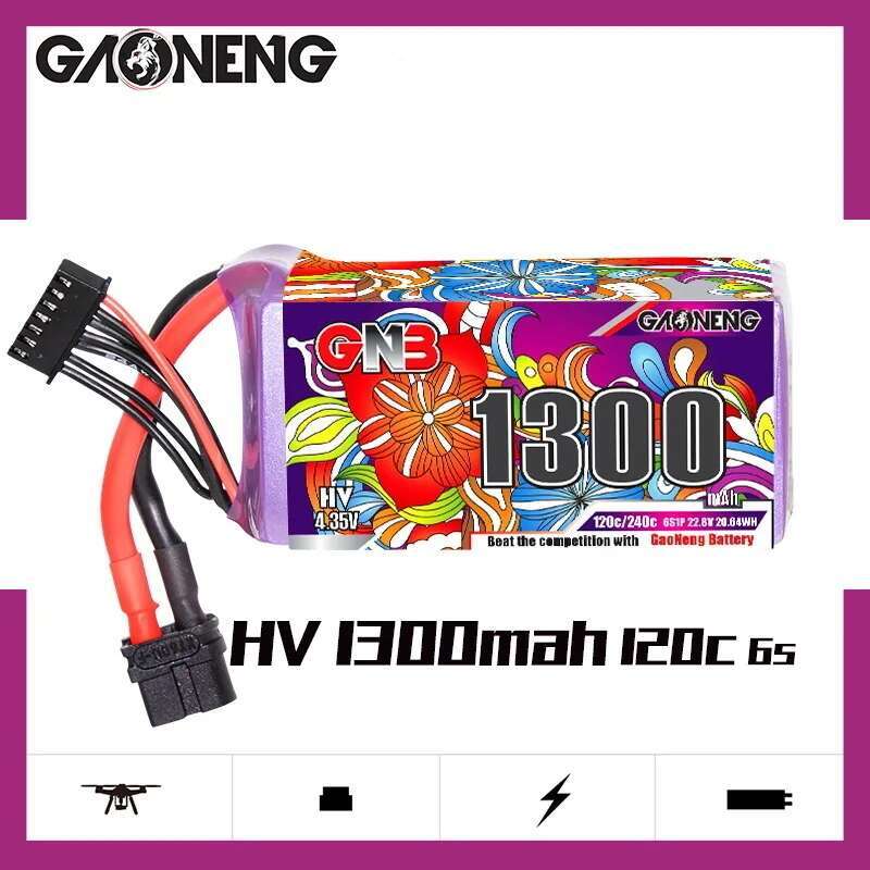 2Pcs GNB 6S Lipo Battery 22.8V - đánh giá và giá Drone Rc Board