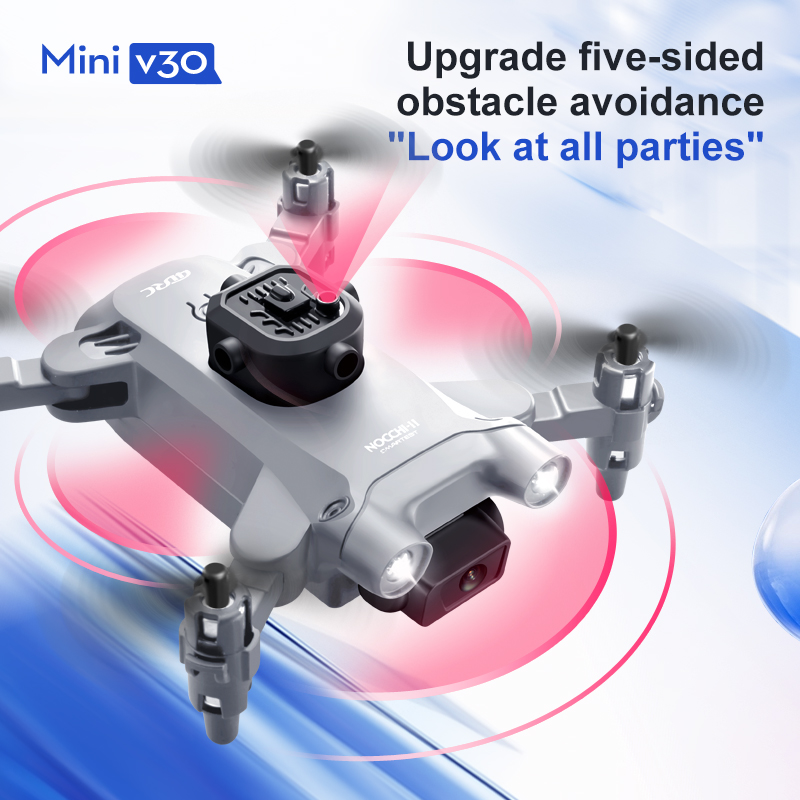 Mini V30 WiFi FPV Drone With 4 - đánh giá và giá Drone Kf Rc