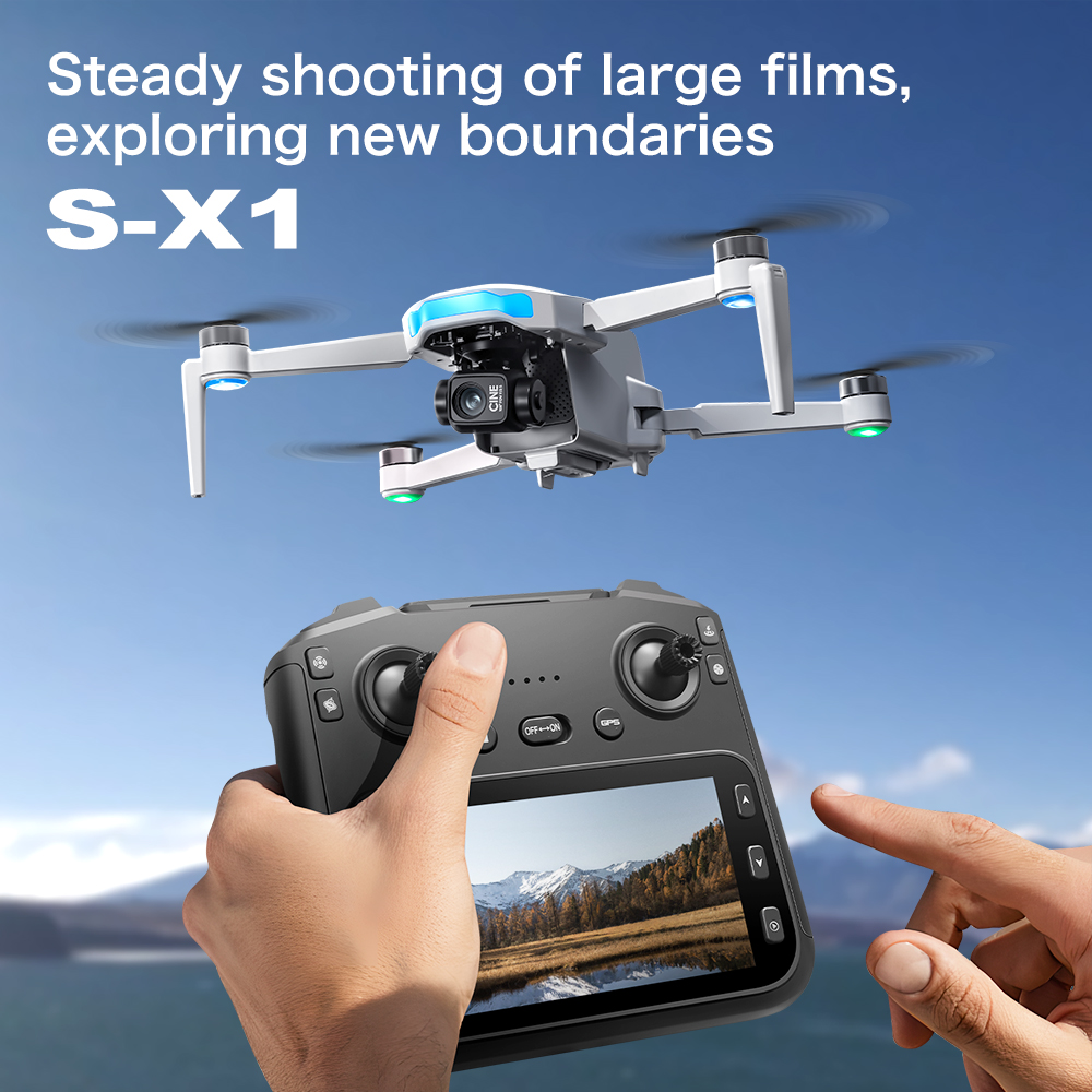 Original S-X1 GPS Foldable RC  - đánh giá và giá Drone Rc Gps