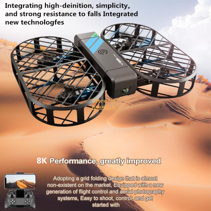 8K HD Camera 360° Protection O - đánh giá và giá Drone Kf Rc