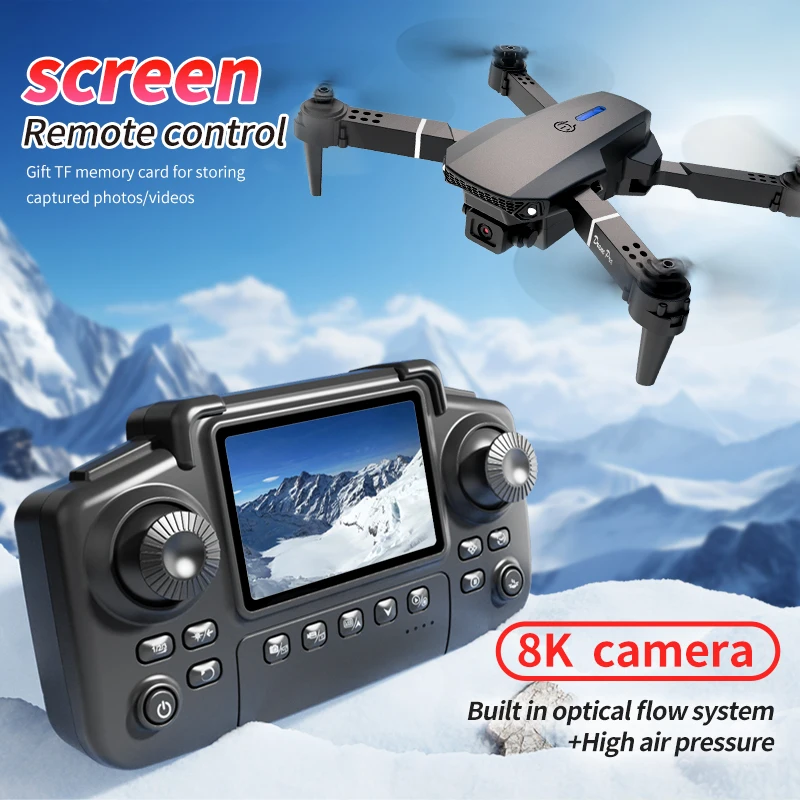 Professional E88 PRO Drone wit - đánh giá và giá Drone Kf Rc