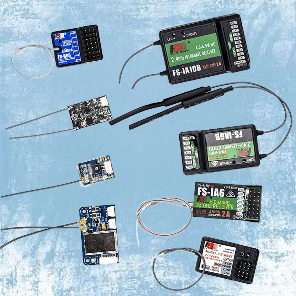 Flysky RC Receiver FS-IA6 IA6B - đánh giá và giá Drone Rc Parts