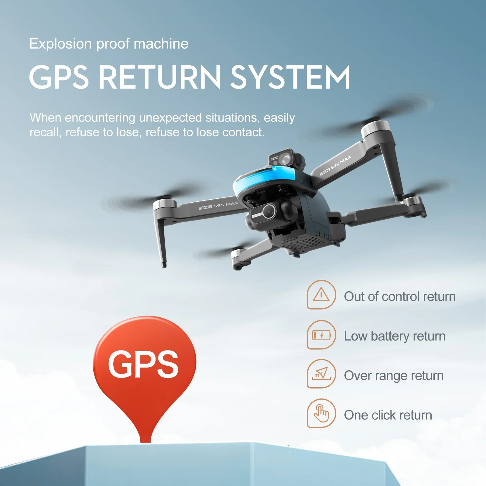 NEW S9S MAX MINI Drone 4K 2-Ax - đánh giá và giá Drone Rc Gps