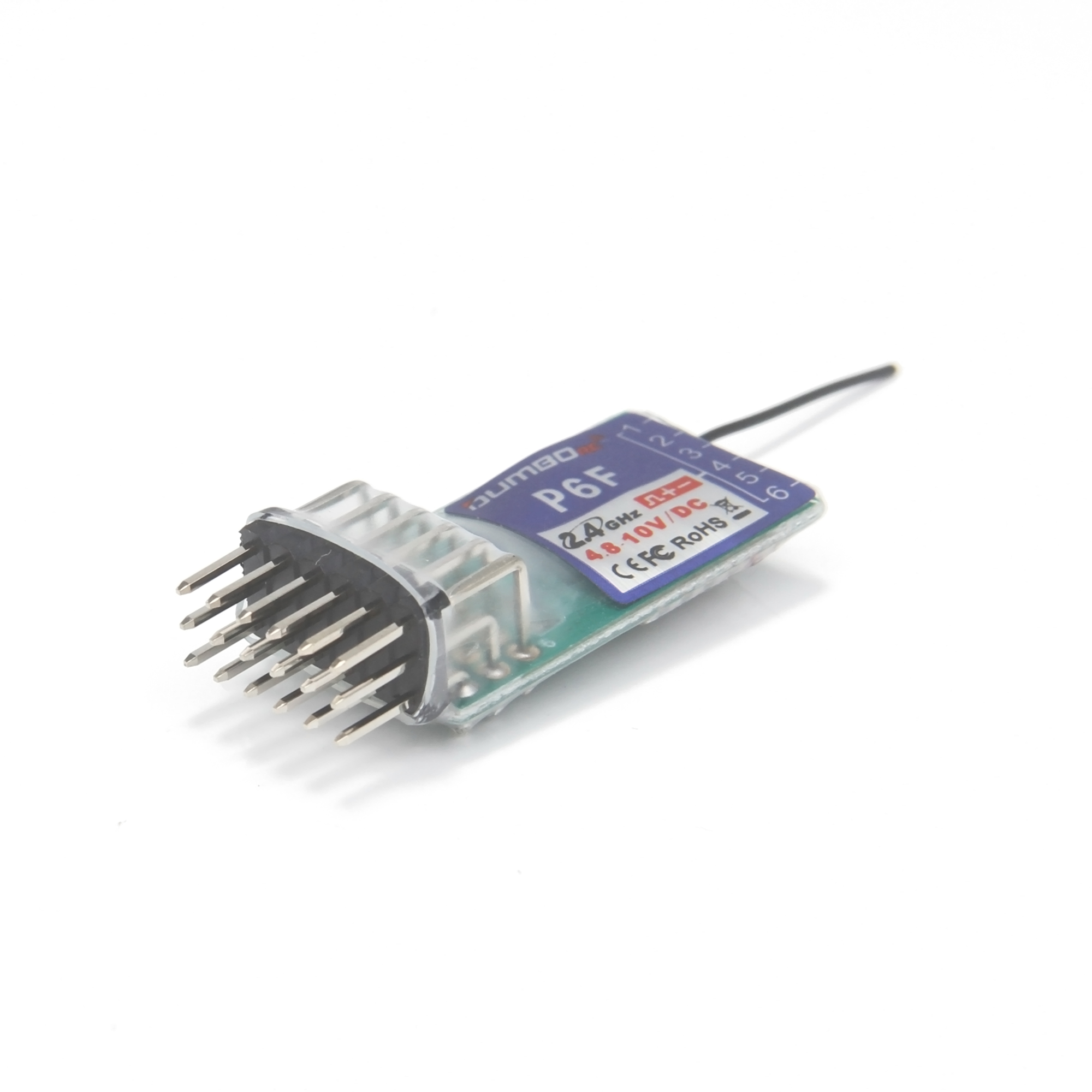 DUMBORC P6F Mini Receiver 6CH  - đánh giá và giá Joystick Rc Drone