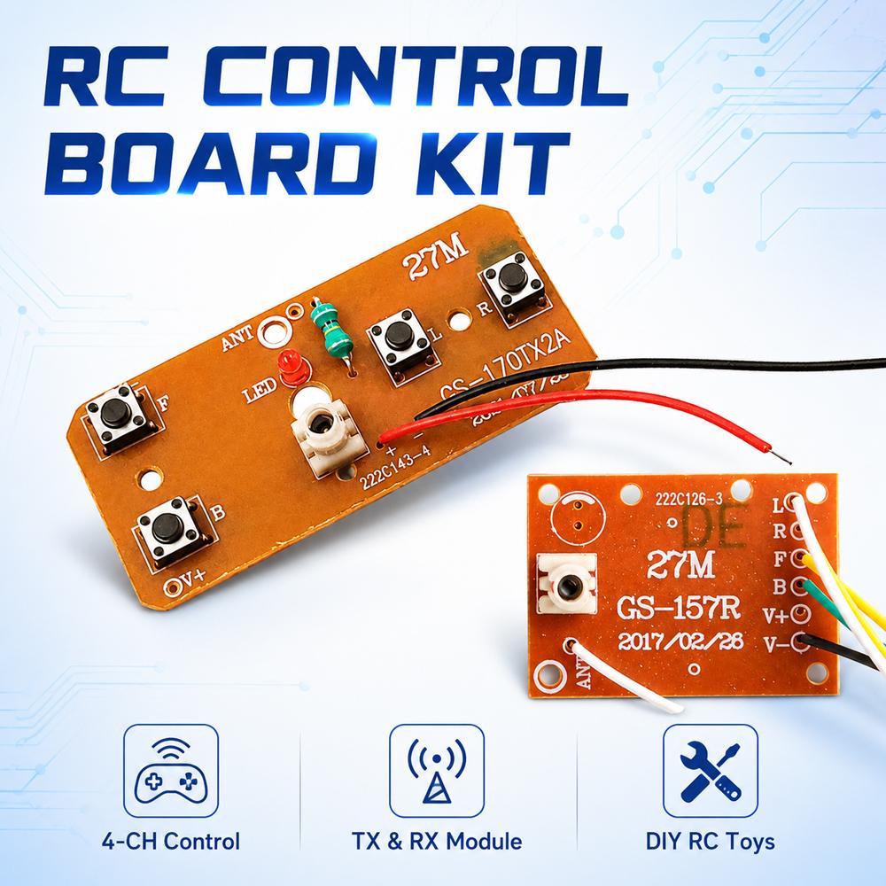 4CH RC Remote Control Circuit  - đánh giá và giá Joystick Rc Drone