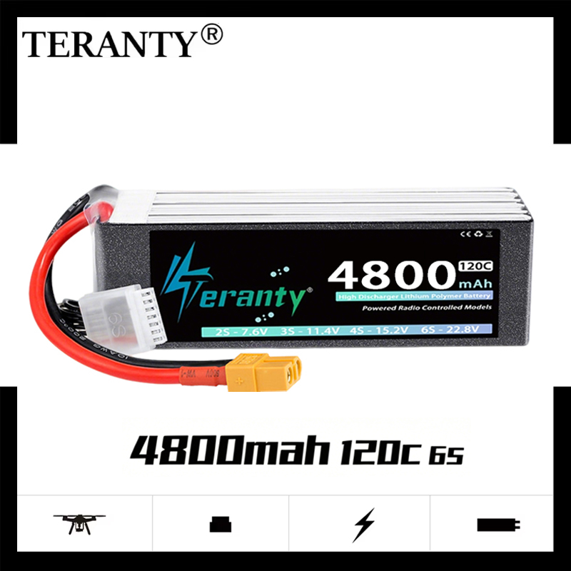 TERANTY 6S 4800mAh Lipo Batter - đánh giá và giá Drone Rc Board