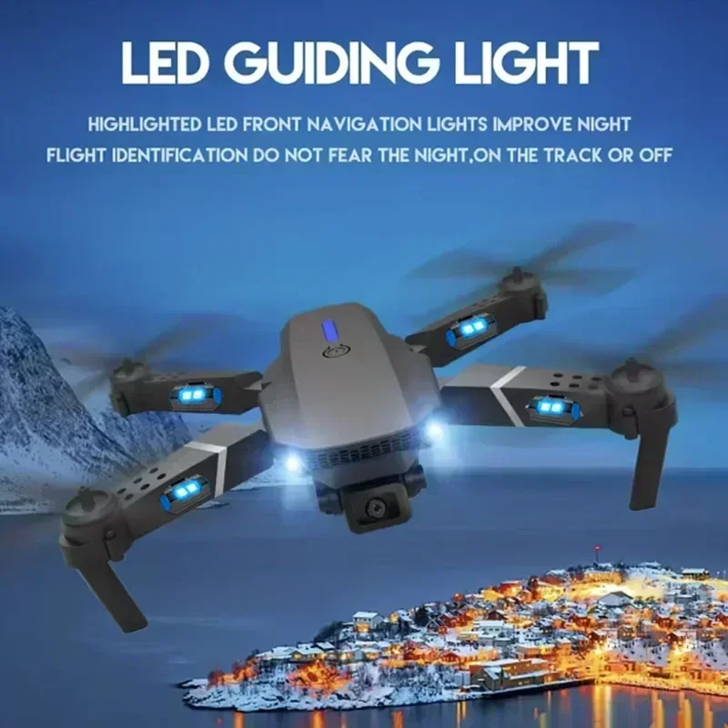 E88 Pro WIFI FPV Drone Wide An - đánh giá và giá Drone Kf Rc