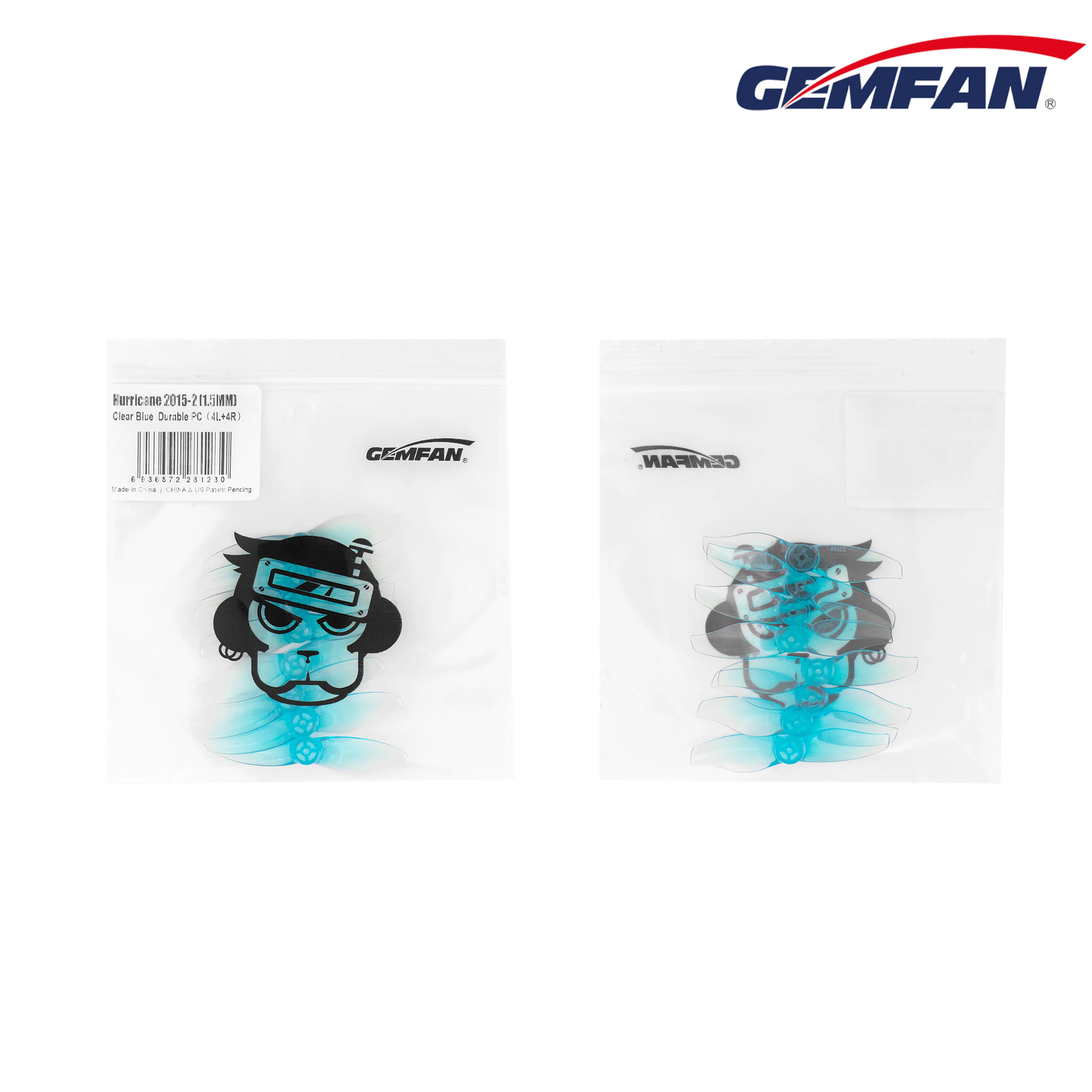 NEW 4Pairs GEMFAN 2015 Hurrica - đánh giá và giá Drone Rc Parts
