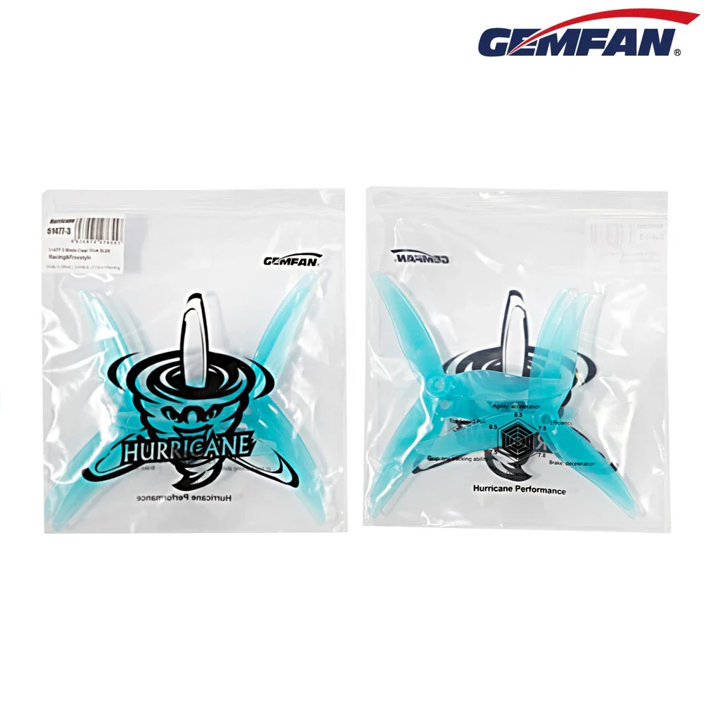 10Pairs (10CW + 10CCW) Gemfan  - đánh giá và giá Drone Rc Parts
