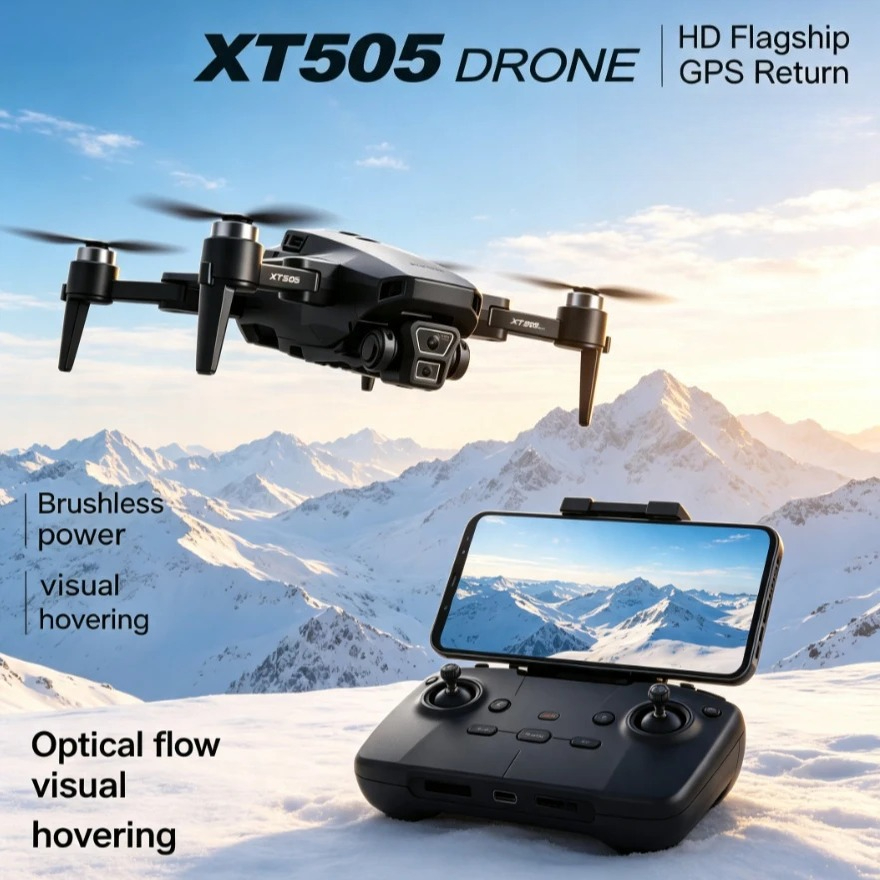 Original XT505 GPS Foldable Dr - đánh giá và giá Xt505 Rc Drone