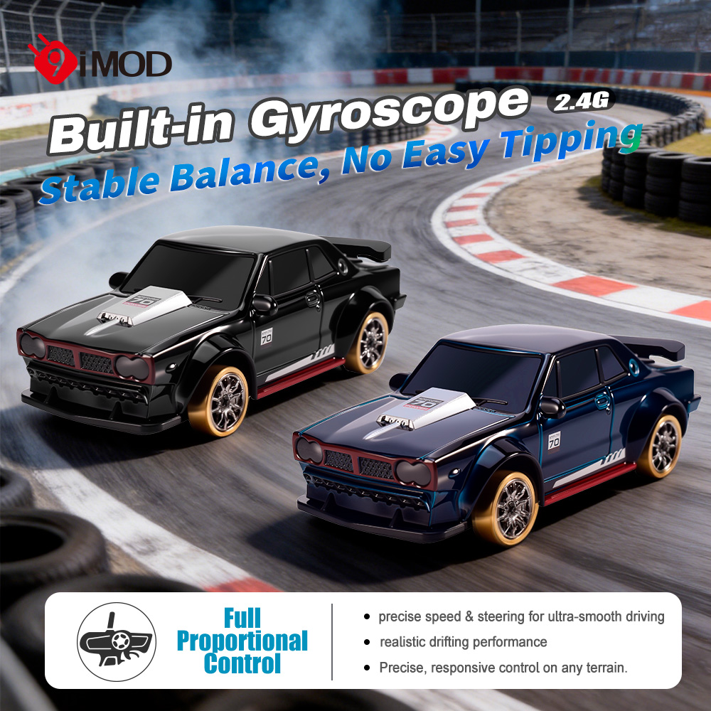 9IMOD 1/64 RC Drift Car 2.4G 4 - đánh giá và giá Drone Lidi Rc