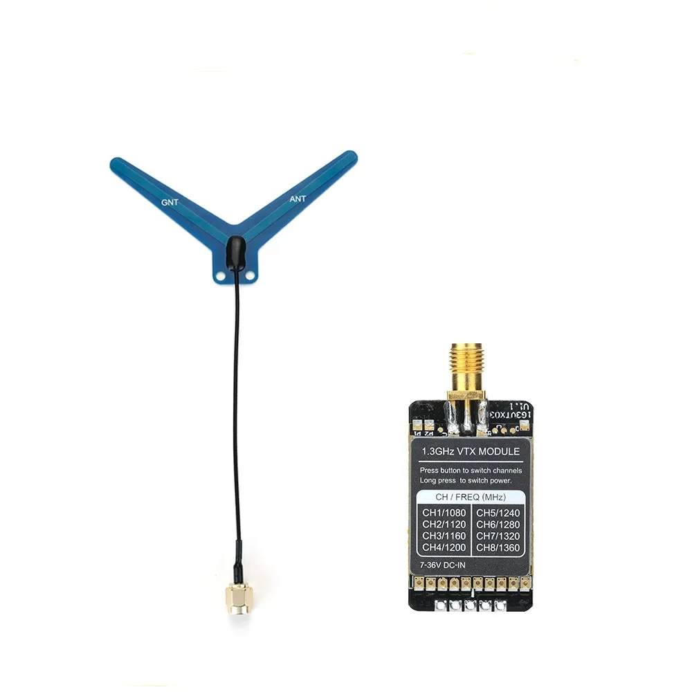 Rushfpv Rush 1.3G/1.2G VTX 8CH - đánh giá và giá Joystick Rc Drone