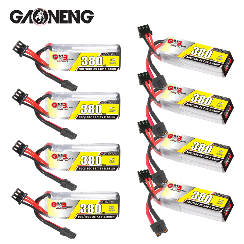 GNB 2S 7.6V 380mAh 90C/180C Li - đánh giá và giá Drone Rc Board