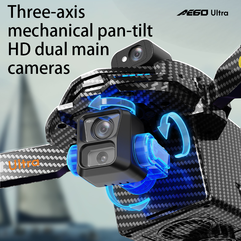 AE60 GPS Drone Professional 8K - đánh giá và giá Drone Kf Rc