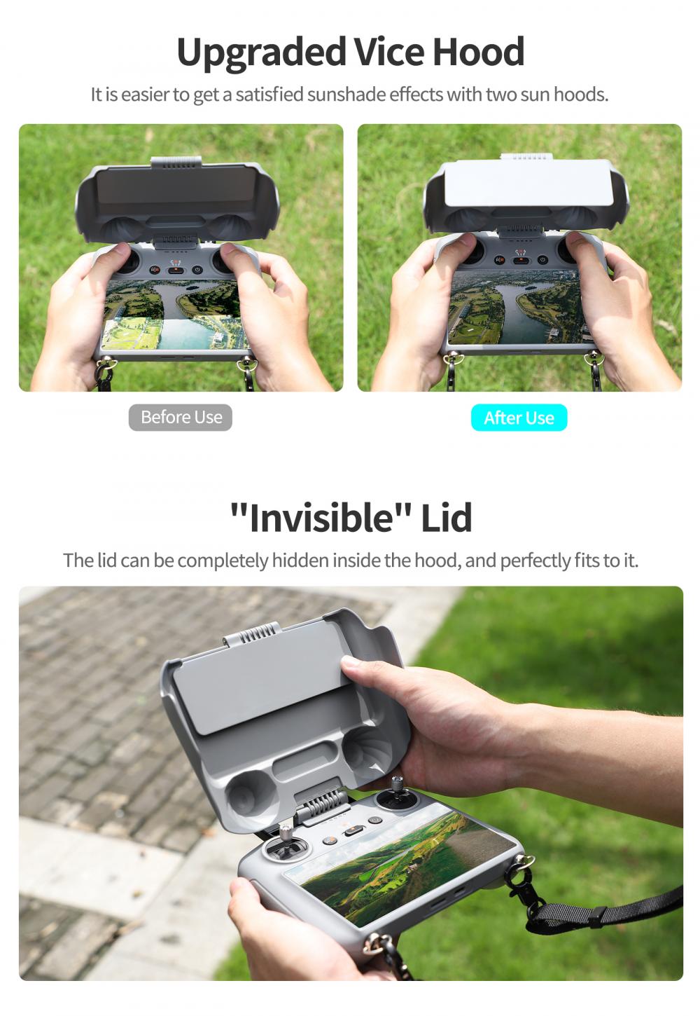 Screen Protection Shell Sunsha - đánh giá và giá Drone Dji Rc 3
