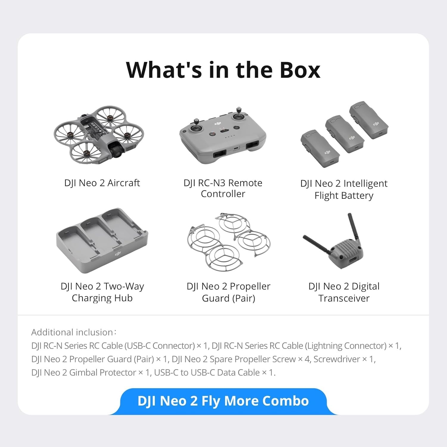 DJI Neo 2 Fly More Combo Drone - đánh giá và giá Drone Dji Rc 3