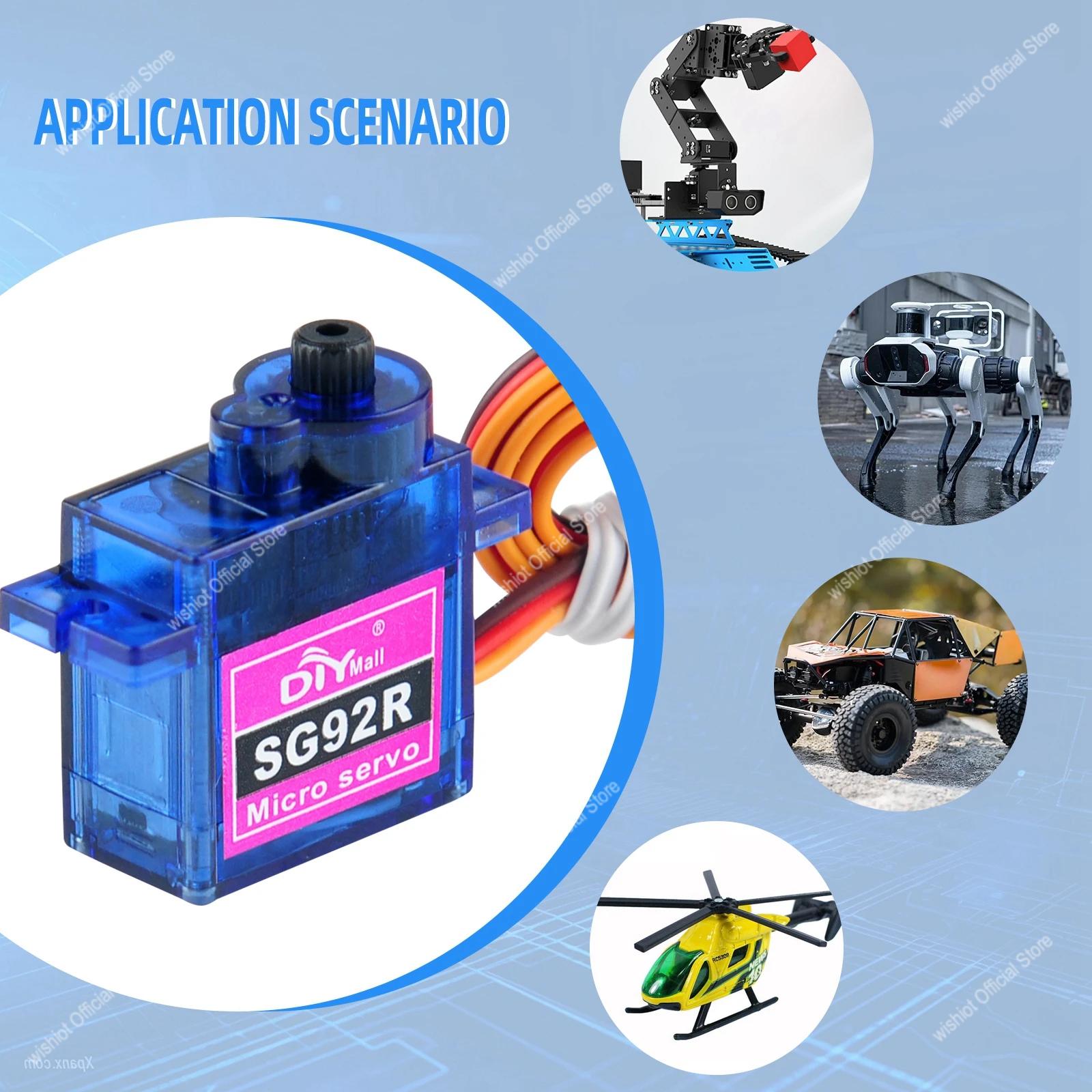 SG92R Micro Servo Motor 4.8-6V - đánh giá và giá Plane Drone Rc