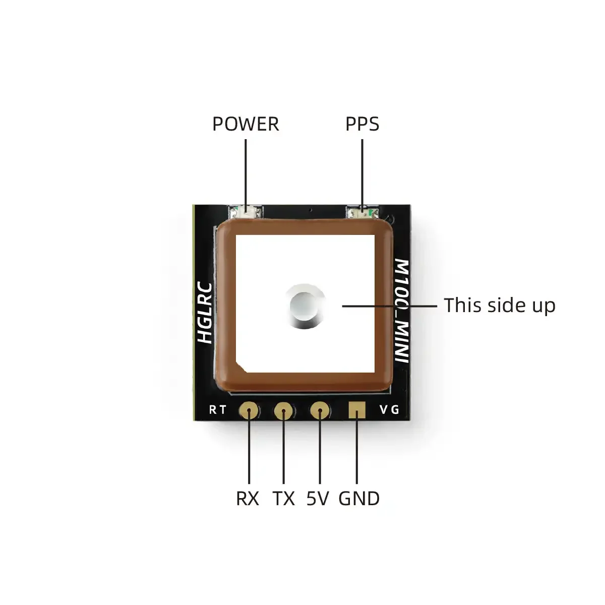 HGLRC M100 MINI GPS Module M10 - đánh giá và giá Drone Rc Parts