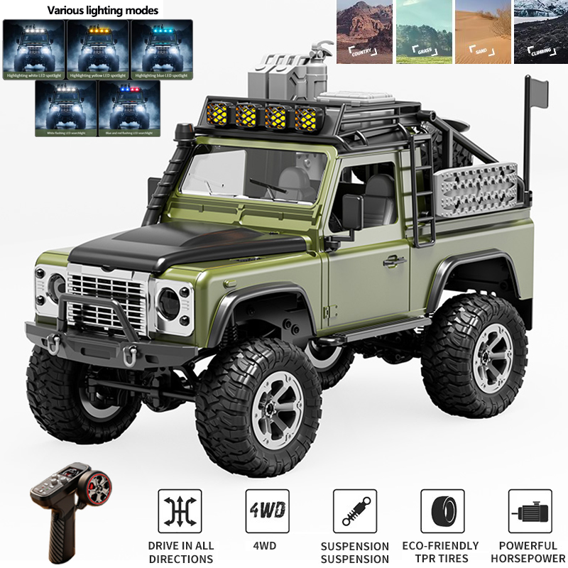 KF90 1:12 4WD RC Climbing Car  - đánh giá và giá Drone Lidi Rc