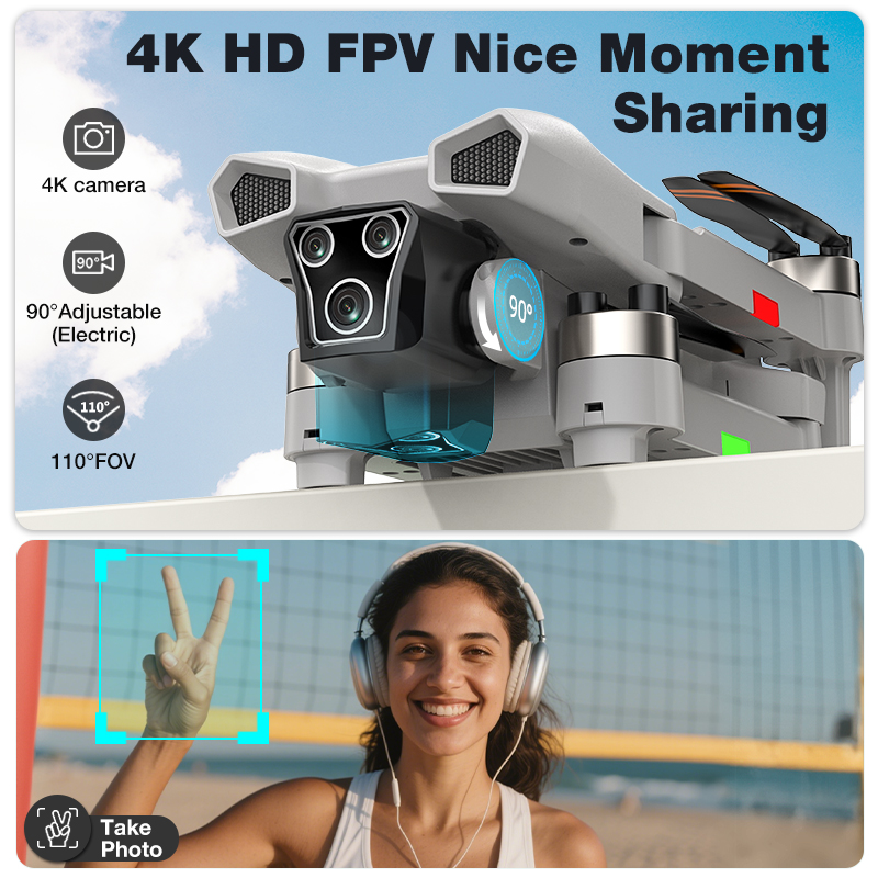 NEW Hot L017 Pro Drone Brushle - đánh giá và giá Drone Rc Pro 2