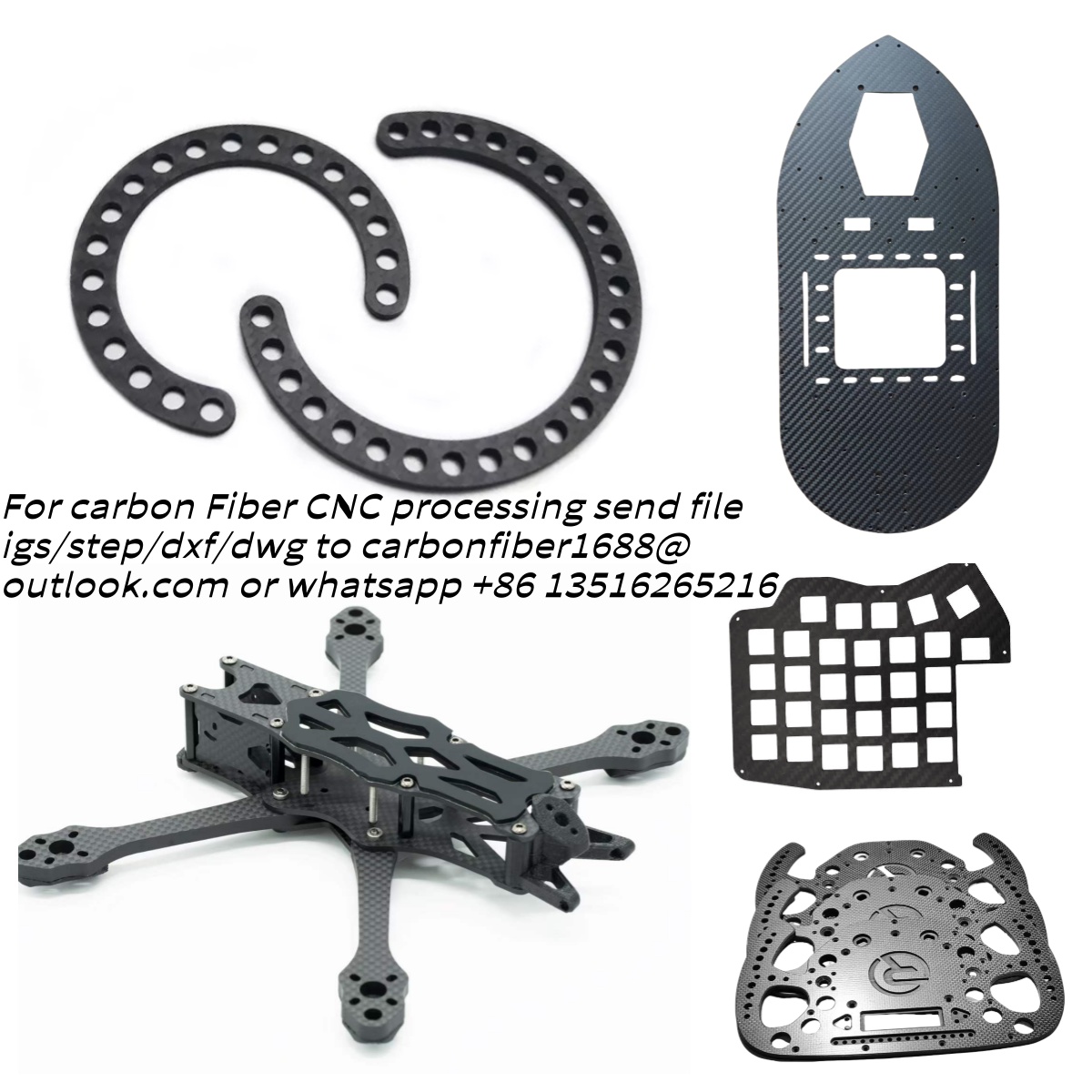 Customized Carbon Fiber Sheet  - đánh giá và giá Drone Rc Board