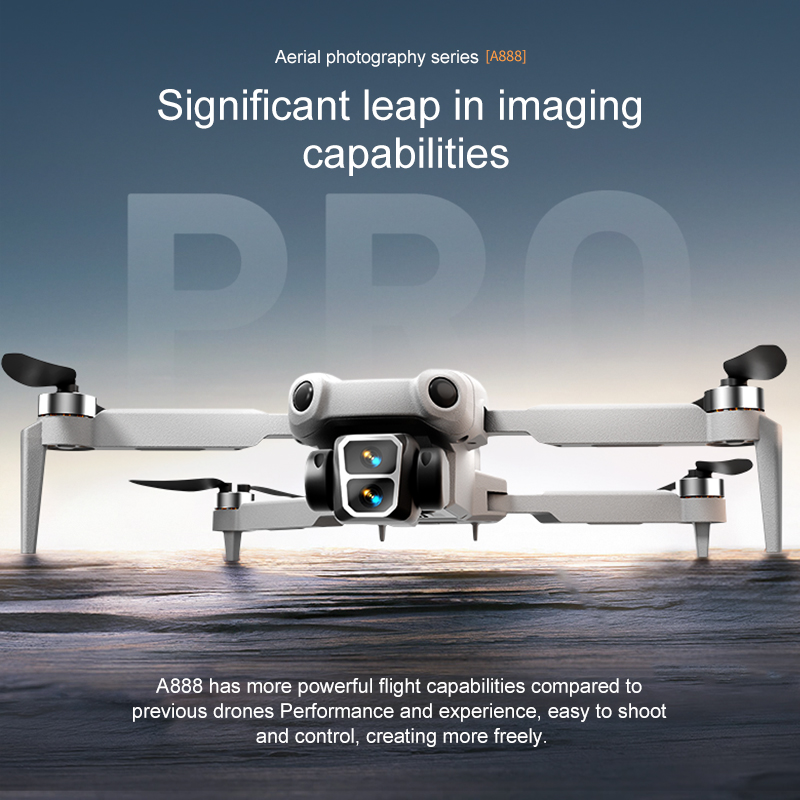 Original A888 GPS Foldable Dro - đánh giá và giá Drone Rc Gps