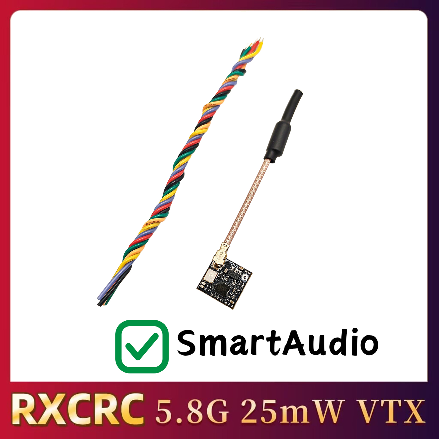 RXCRC 5.8GHz 48CH FPV 25mW Ana - đánh giá và giá Drone Rc Transmitter And Receiver